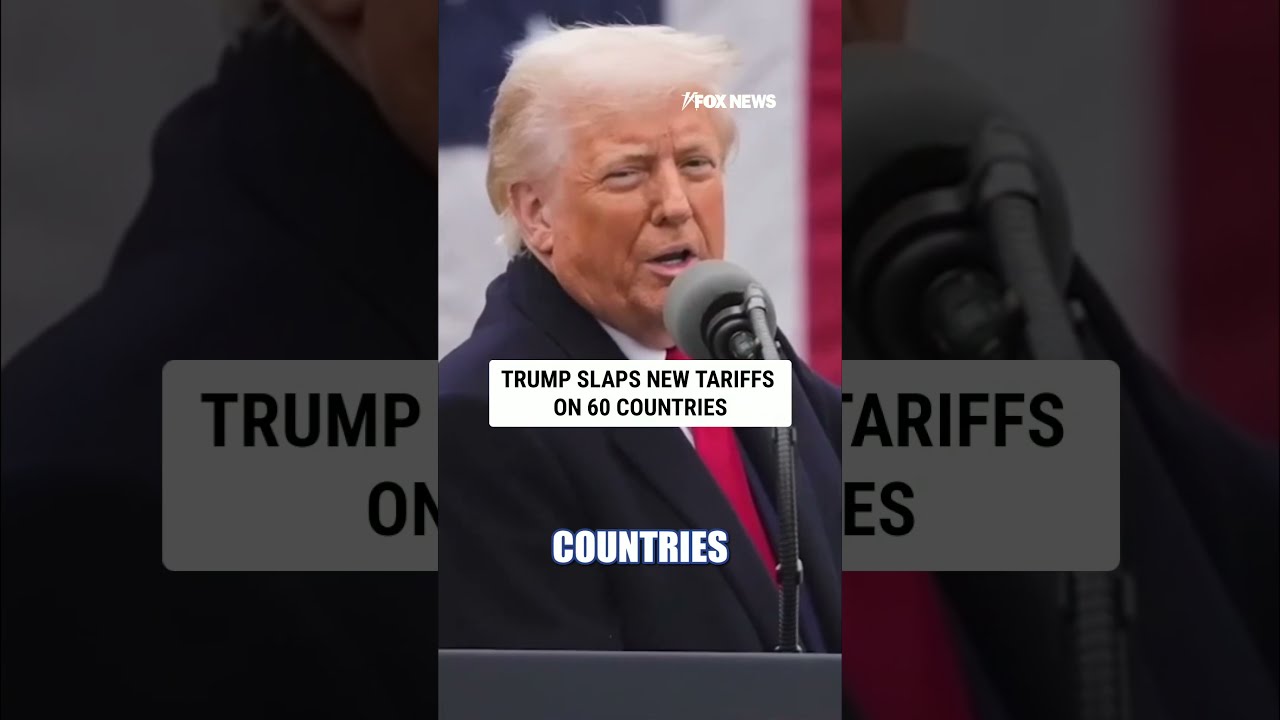Трамп ВВОДИТ новые пошлины против 60 СТРАН #foxnews #новости #сша #fox