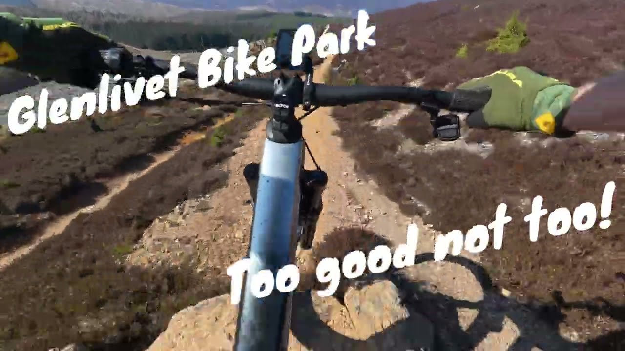 Glenlivet Bike Park - MTB Scottish Highlands - Camper van life!