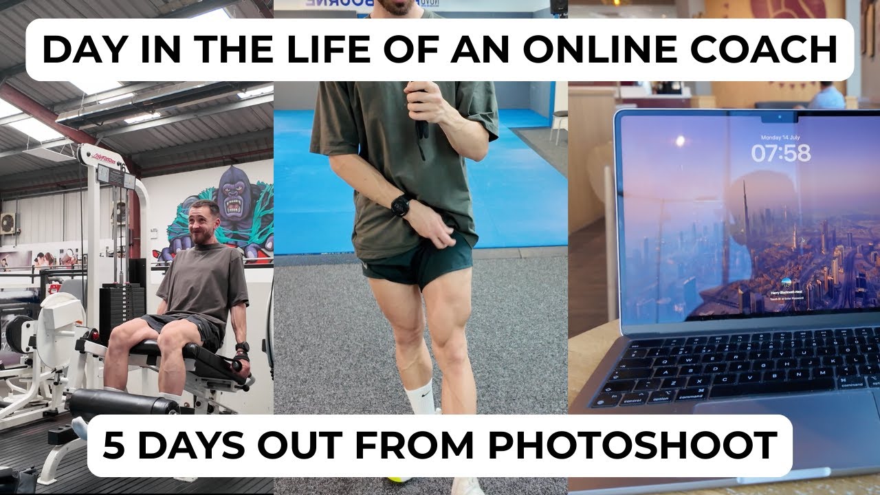 DAY IN THE LIFE OF AN ONLINE COACH // 5 DAYS OUT FROM PHOTOSHOOT