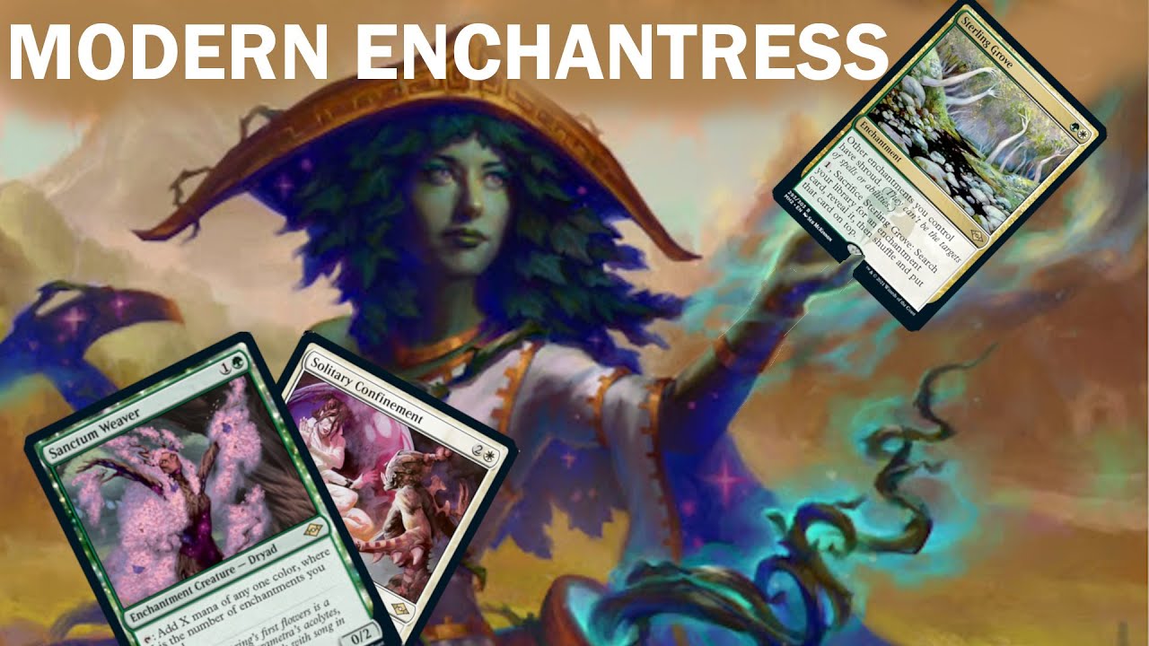 Wait, this is a Legacy deck! Modern Enchantress with the Modern Horizons 2 hookup!