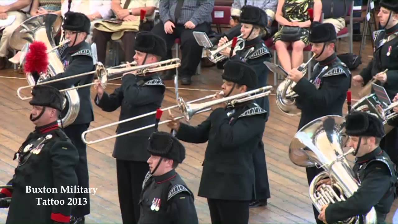 Buxton Military Tattoo 2013 - Waterloo Band and Bugles of The Rifles