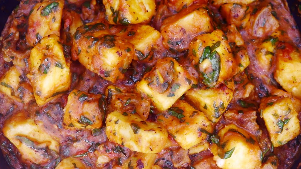 How to Cook Nigerian Yam Porridge With Spinach | Yam porridge Recipe