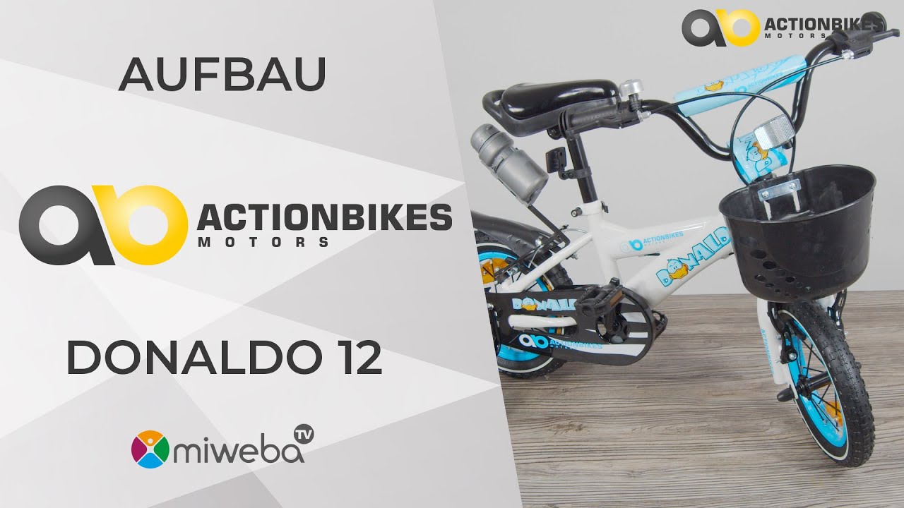 Kinderfahrrad Aufbau Schritt für Schritt - Tipps zur Montage | Anleitung Donaldo 12 Zoll Fahrrad