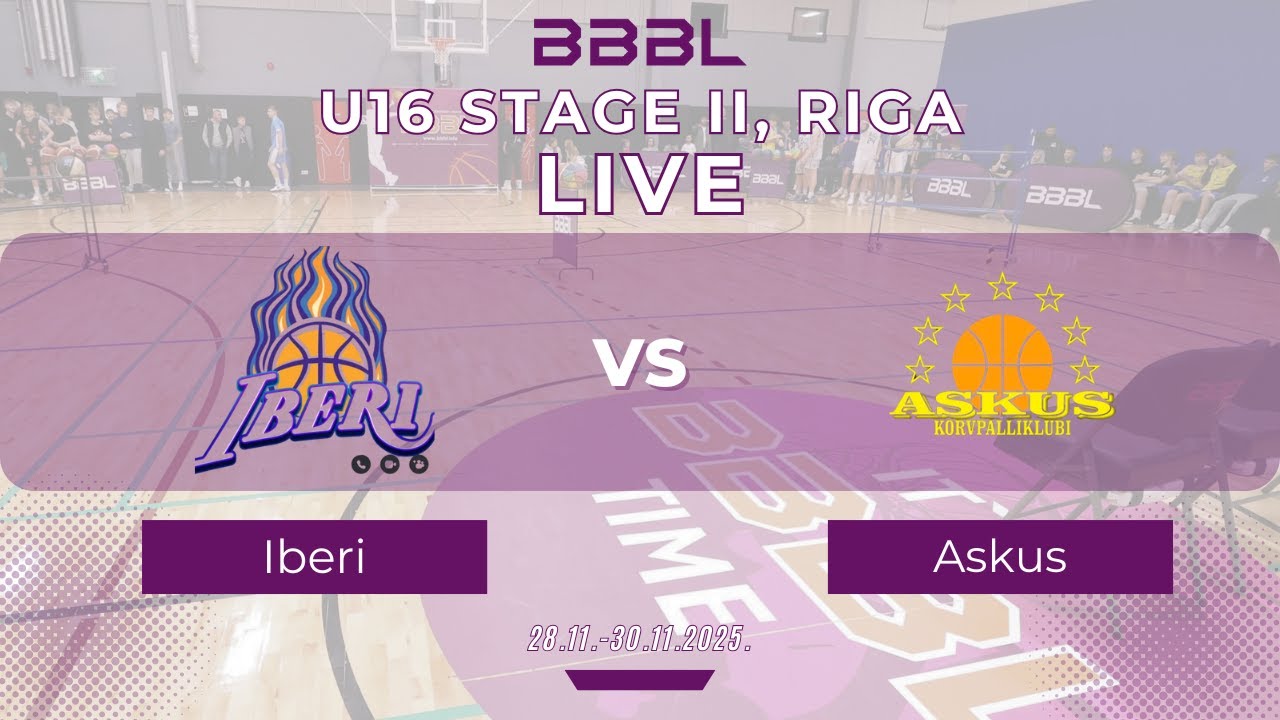 Iberi 2010 vs KK Askus Jetoil/Hiiumaa SPK 2010 | BBBL U16 | Stage II