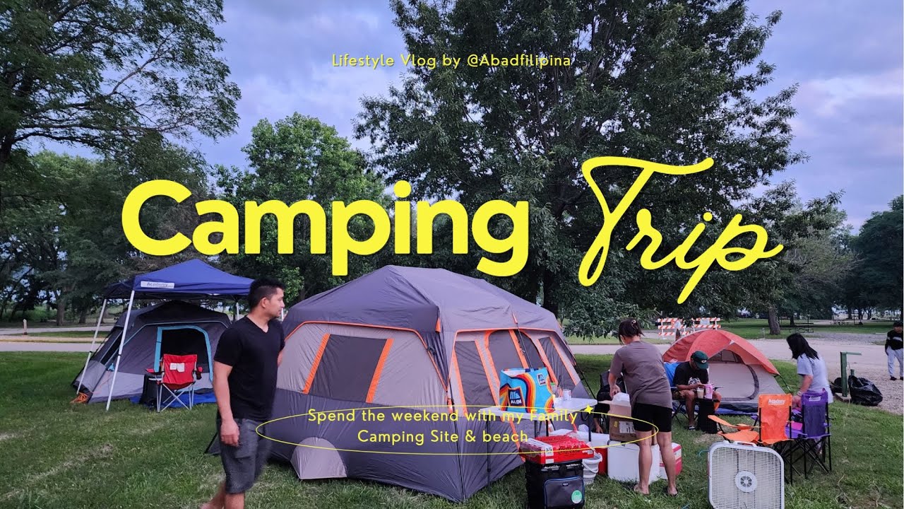 cozy family weekend Camping in the Midwest 🇺🇸|Relaxing Nature Getaway