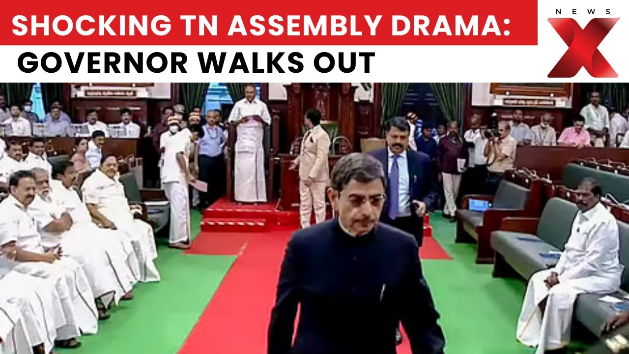 RN Ravi Walkout in TN Assembly: Microphone Issues or Political Statement?