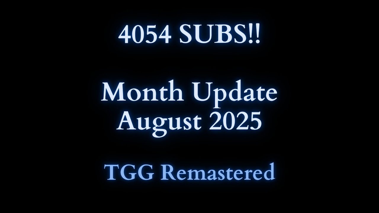 Vacation, 125 videos in one week! | Month Update: August 2025