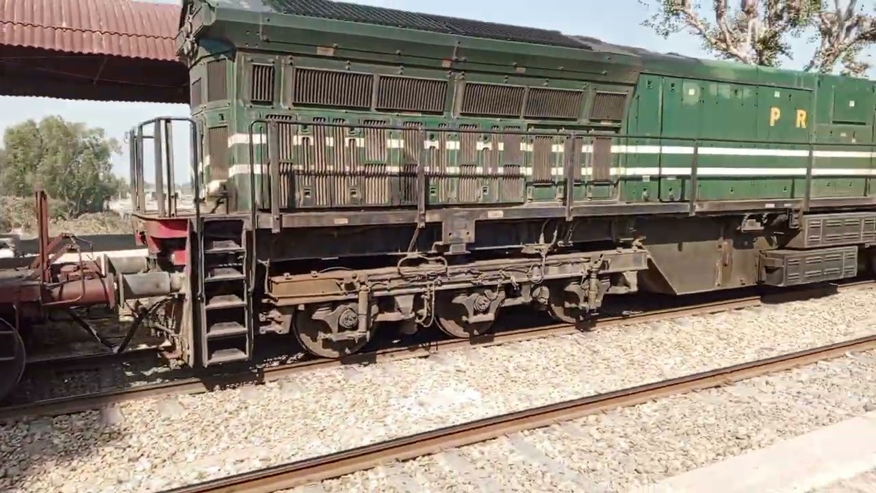 Goods Train Piloted Station Staff #youtube #video 