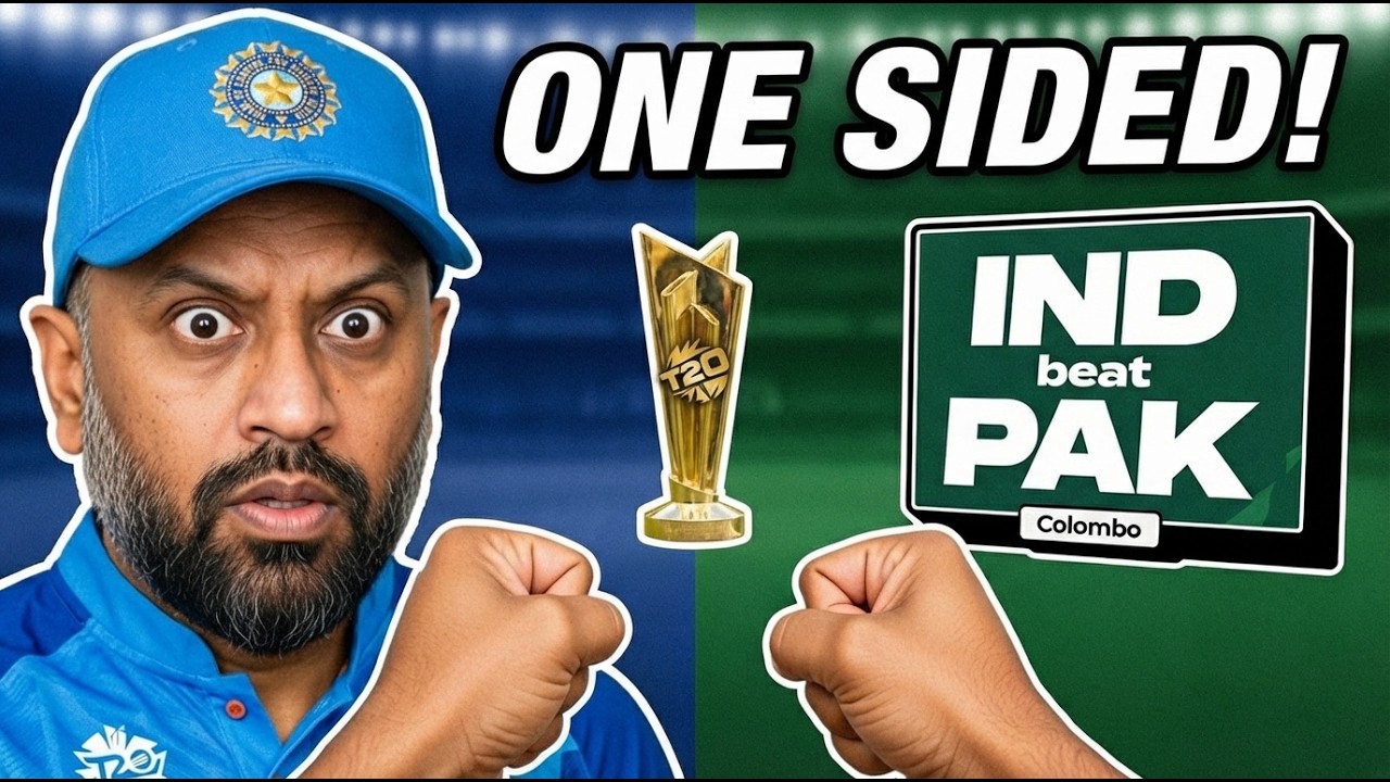 India DESTROYS Pakistan in T20 World Cup Showdown