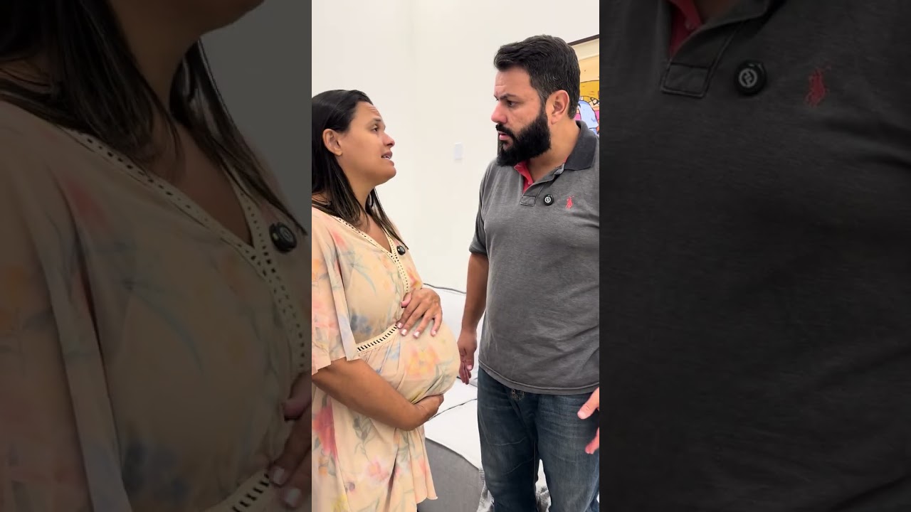 Ela usou uma barriga falsa mas não contava com isso! #drama #novelas #familia #casamento #familia 