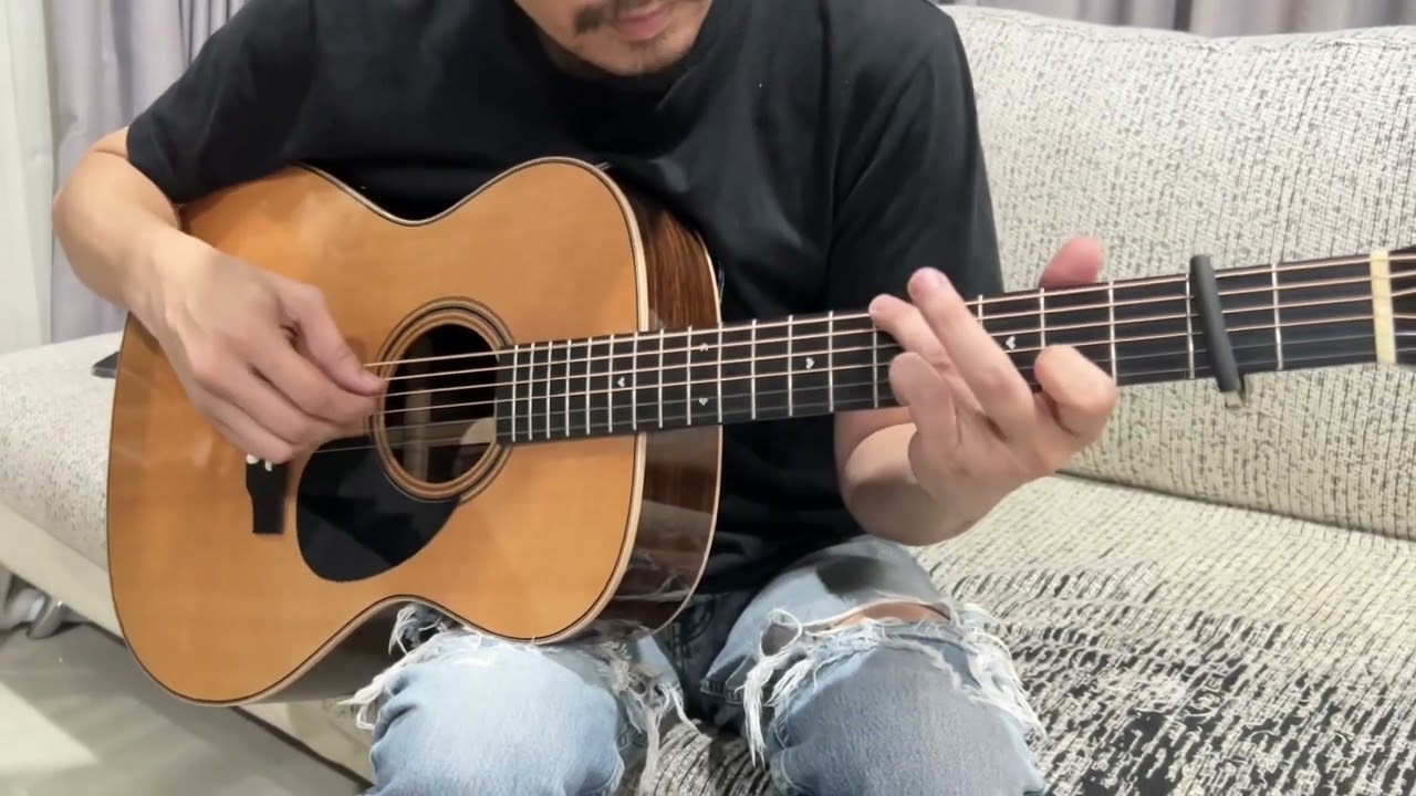 ด.ช Om 1/1 Sitka Spruce Lamduan Guitar LDC #Lamduan