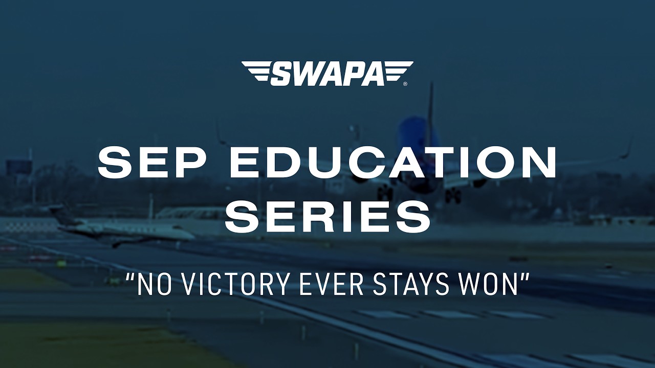 No Victory Ever Stays Won | SEP Education Series