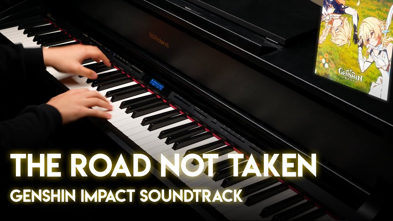 The Road Not Taken - Genshin Impact Soundtrack | HOYO-MiX ft. Aimer (piano)