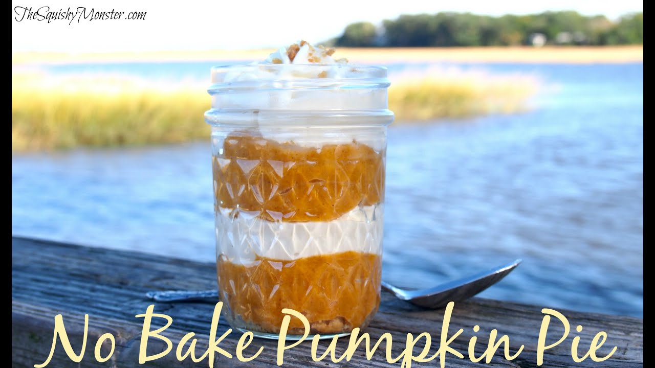No Bake Pumpkin Pie | The Squishy Monster