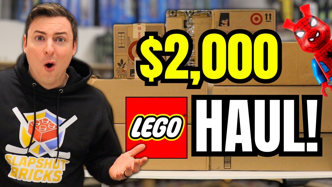 Наша покупка LEGO на сумму 2000 долларов, сделанная в рамках акции Insider's Weekend, Чёрной пятн...