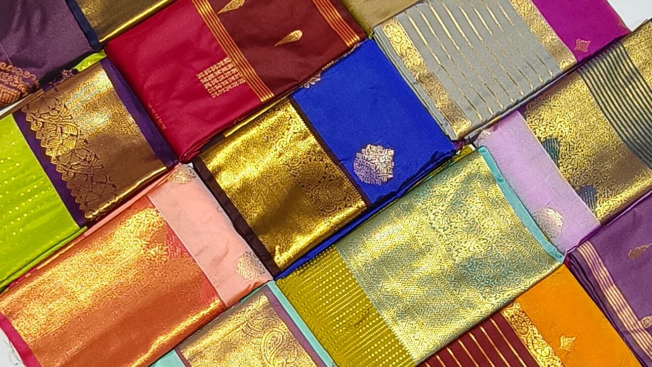 ₹899/-& ₹999/-korvai  kanchi silk sarees  order 9363634114