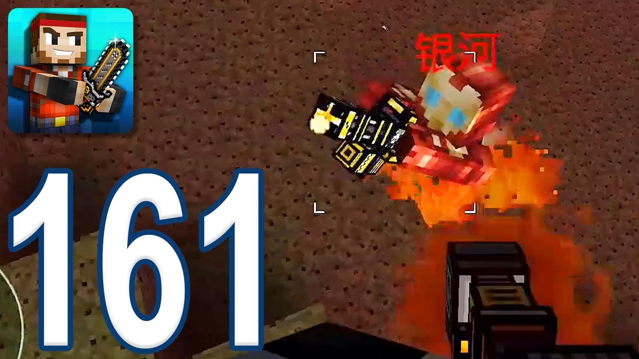 Pixel Gun 3D - Gameplay Walkthrough Part 161 - Napalm Cannon (iOS, Android)