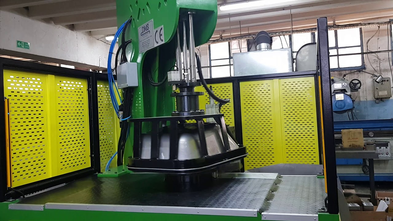 DMS Wheelbarrow Tray Trimming and Beading Machine - El Arabası Kenar Kesme ve Kordon Makinesi