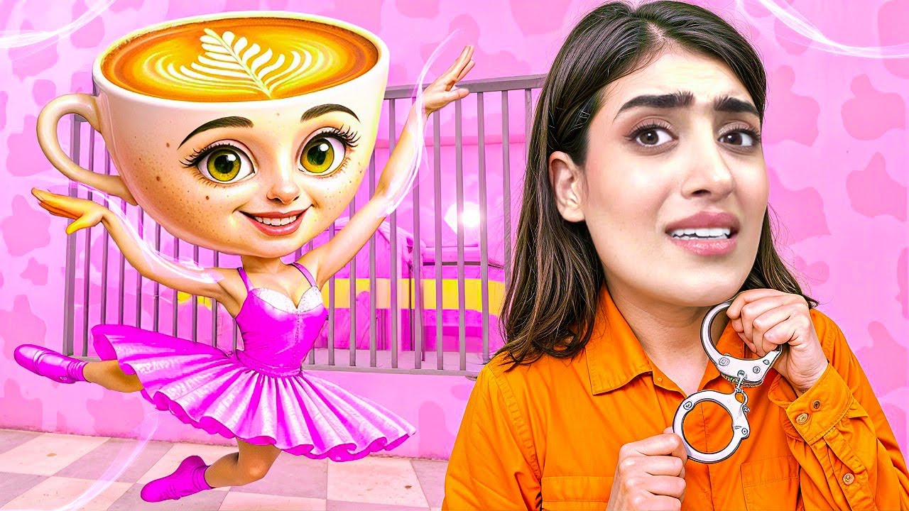 باليرينا كابوتشينا حبستني بالسجن😱 😳 | Roblox