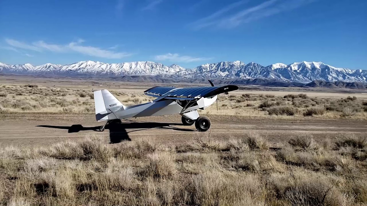 Kitfox 7ss STI EP912STI Landing Practice.