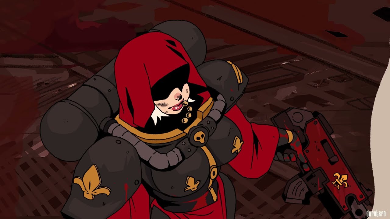 Black Templar & Sister of Battle Animation