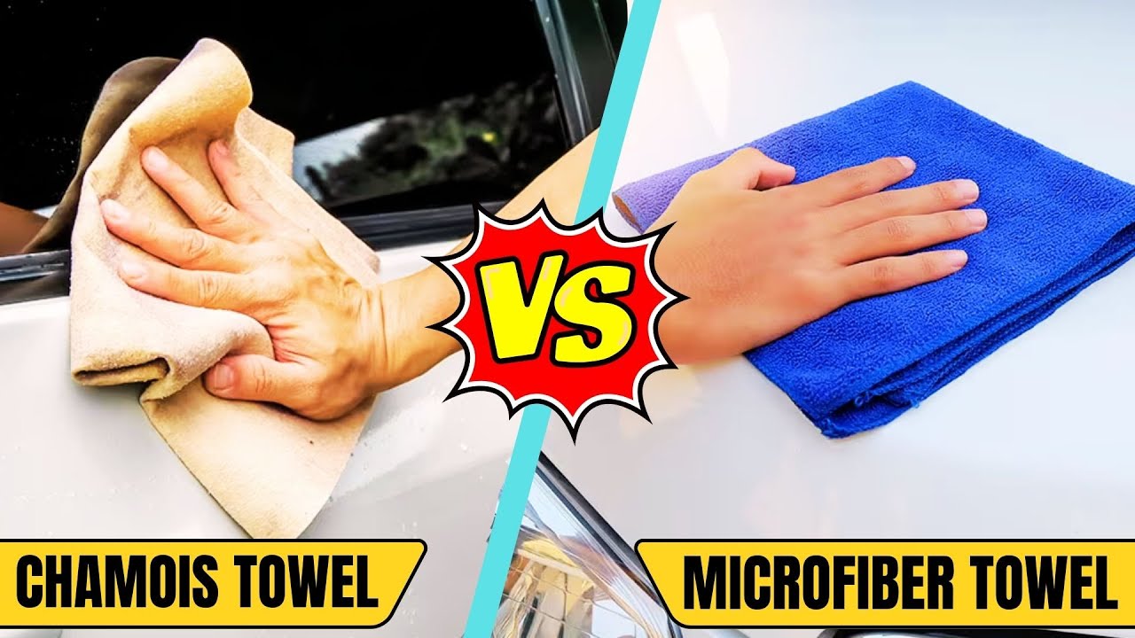 Chamois vs Microfiber Towel &ndash; Which Is Better for Car Drying?