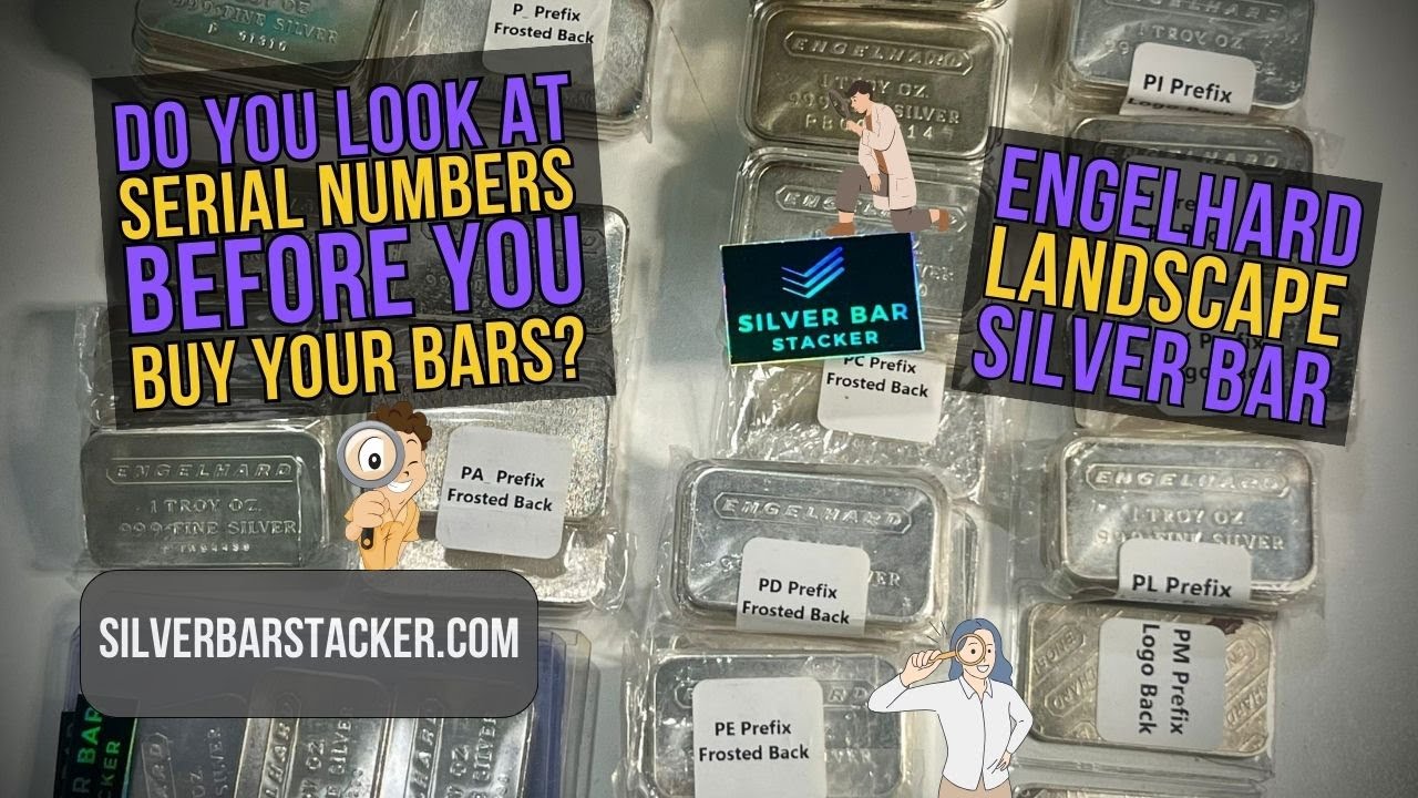 Do You Pay Attention to Serial Numbers on Vintage Silver Bars? 🕵 The Engelhard Landscape Style Bar