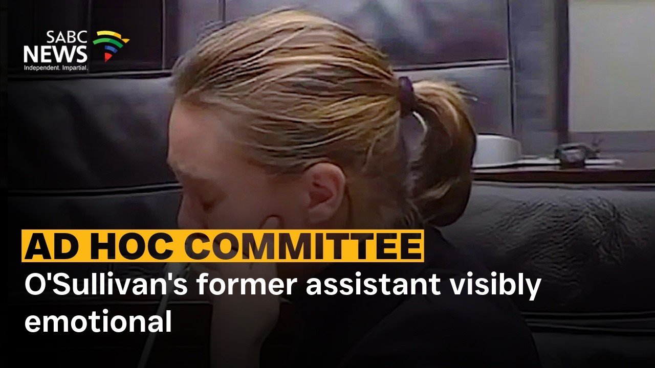 Ad Hoc Committee | O'Sullivan's former assistant visibly emotional
