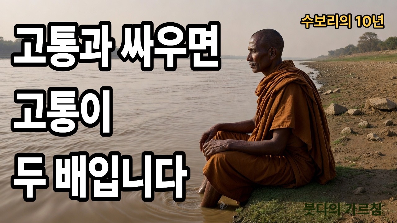 고통과 싸우면 고통이 두 배가 됩니다 | 수보리가 발바닥 물집에서 배운 것 [붓다의 가르침]