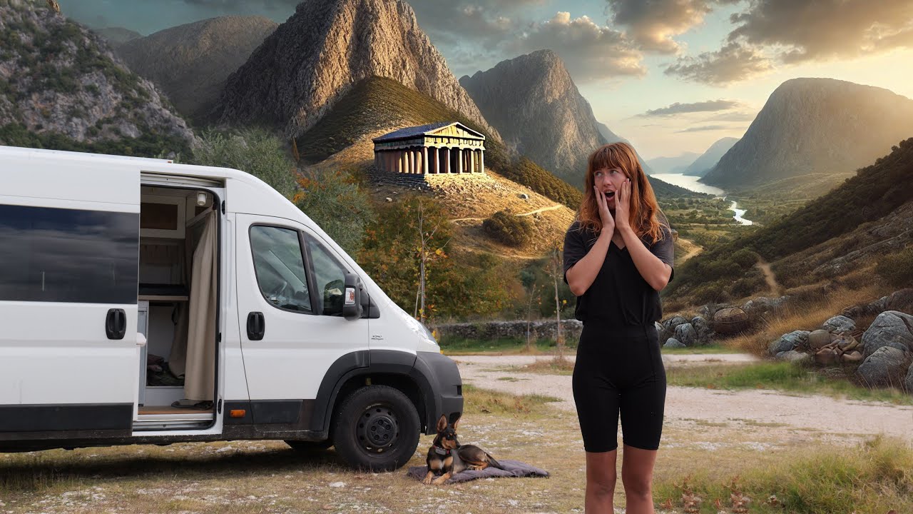 Z tohoto vás zamrazí! | Vanlife Řecko Peloponés