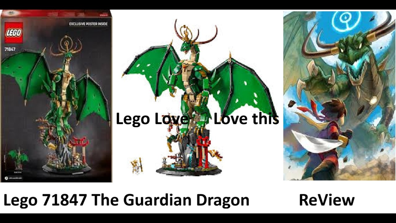 NINJAGO®   #71847    The Guardian Dragon  Review