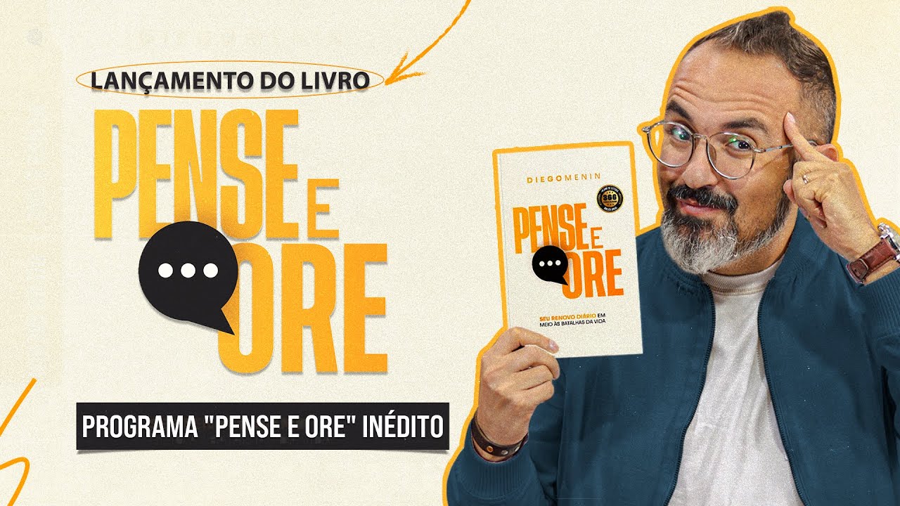 PENSE E ORE ESPECIAL & LAN&Ccedil;AMENTO DO LIVRO