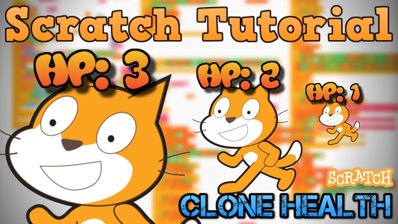 HOW TO MAKE CLONES HAVE THEIR OWN HEALTH IN SCRATCH!!!