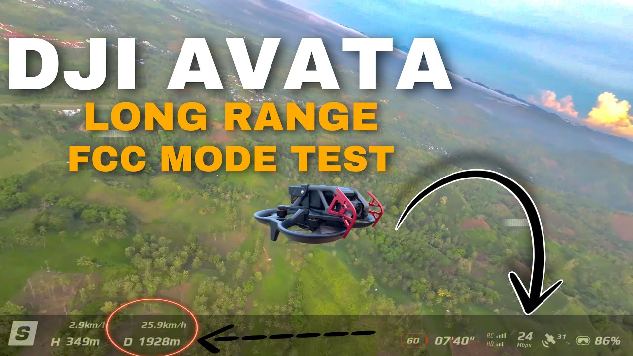 DJI AVATA | LONG-RANGE WITH UNLOCK FCC MODE, THE SIGNAL IS AMAZING!!!!100000% SUCCEED!!!