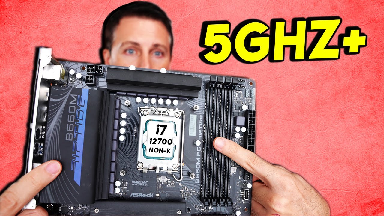 B660 BUDGET OVERCLOCKING! Can an i7-12700 BEAT an i9-12900K?