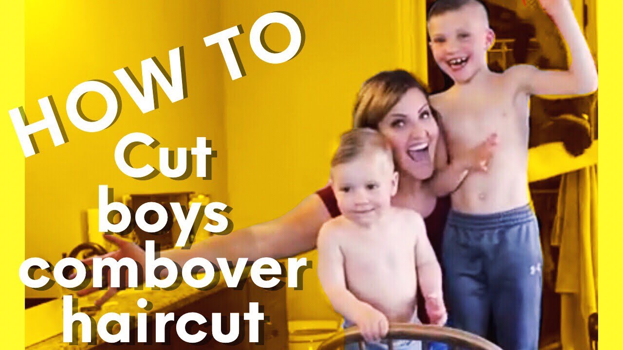 HOW TO CUT BOYS COMBOVER HAIRCUT - MOM HACKS - MomLife Crisis - #momlifecrisis