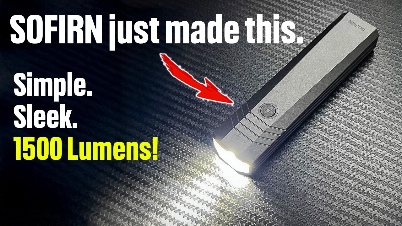 Обзор SOFIRN ST1 Cyber ​​Light: 1500 люмен, тонкий и мощный