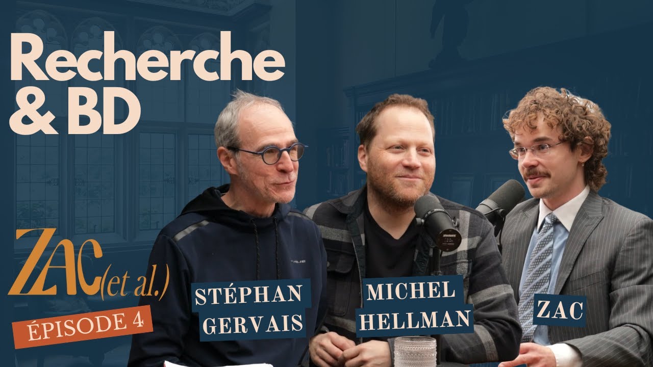 Faire de la recherche académique en écrivant des bande dessinées | Zac (et al.) Épisode 4