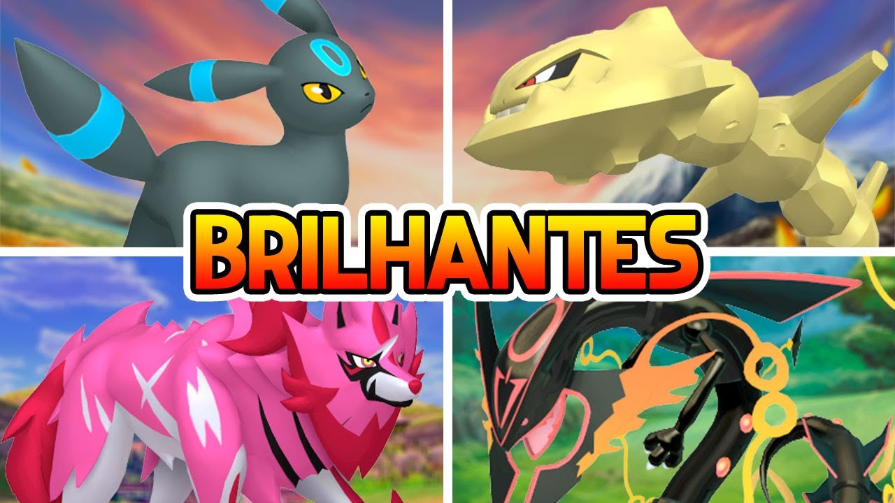 POKÉMON SHINY MAIS BONITOS !!