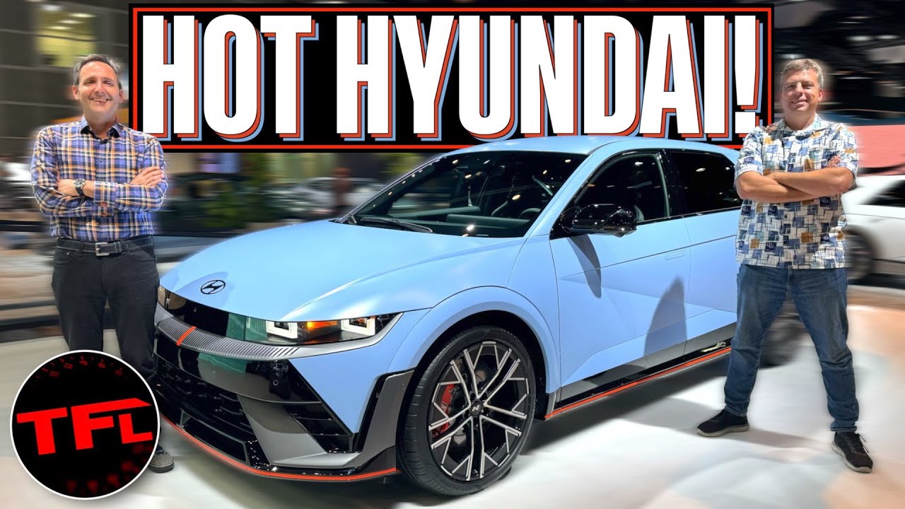 Hyundai Ioniq 5 N — самый МОЩНЫЙ автомобиль Hyundai за всю историю: вот какой он!