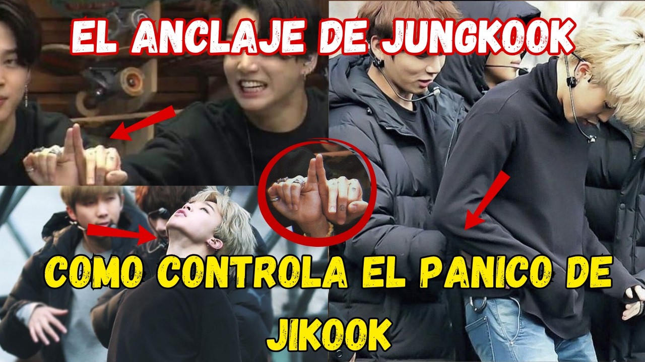🔎💜EL ANCLAJE DE JIKOOK: COMO JUNGKOOK CONTROLA EL PANICO EMOCIONAL DE JIMIN🧠🐣🐰