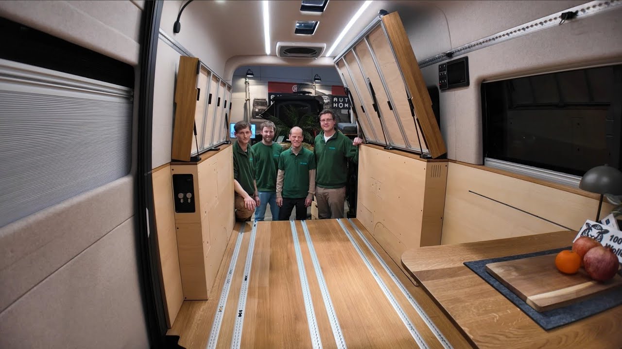 NEUARTIGES WOHNMOBIL KILLT WETTBEWERB 100% 😱 In 5 Min. komplett gebaut. Re:van Camper CMT Stuttgart
