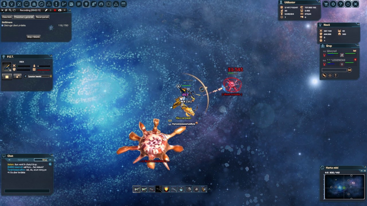 DarkOrbit | Killing Uber Lordakia on 4-5