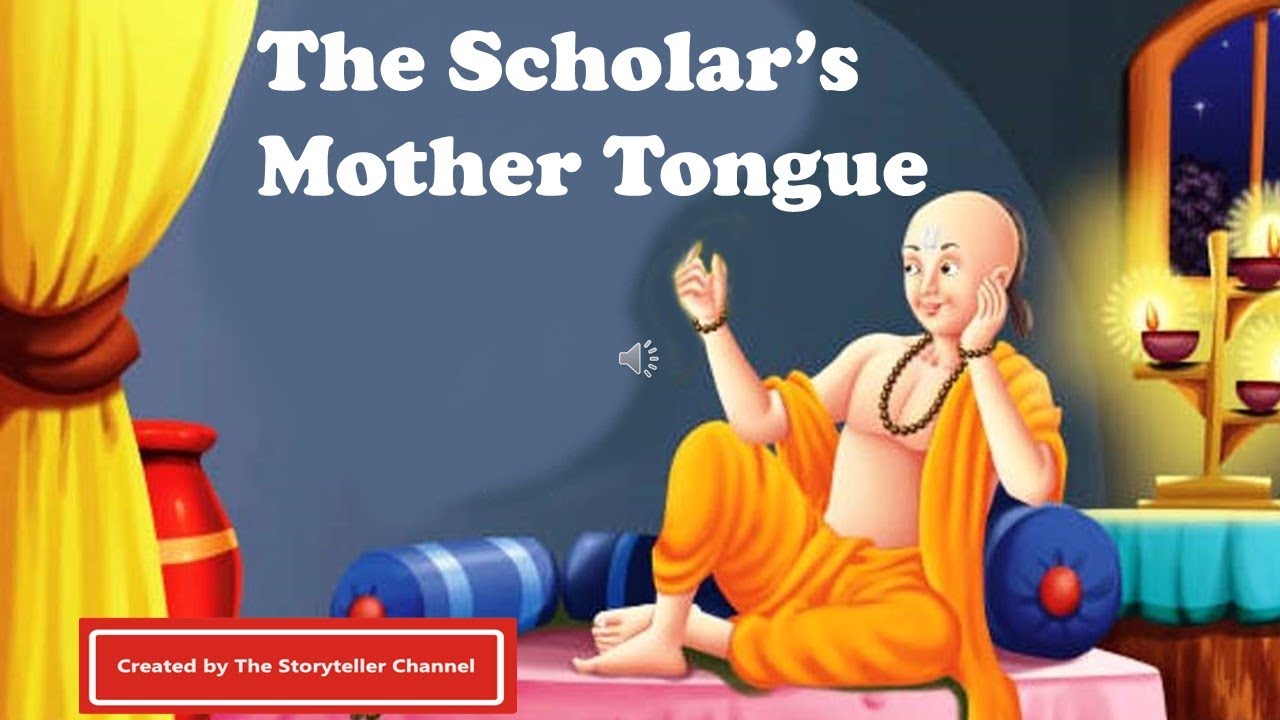 The Scholar&rsquo;s Mother Tongue | Akbar and Birbal Stories | Storytelling | Stories in English for Kids