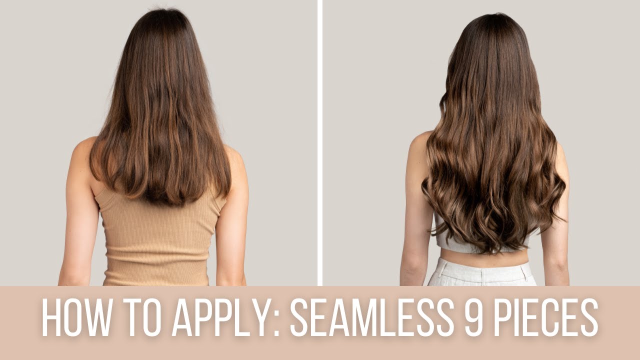 How to Apply ZALA Seamless 9 piece set | ZALA Clip In Hair Extensions