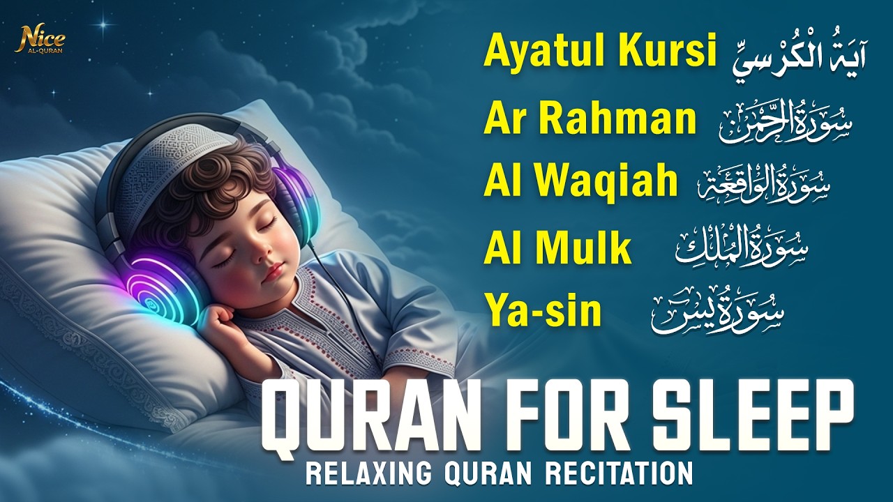 Let the Heart Feel Calm Again with Soothing Lofi Quran, Ayatul Kursi Yasin Rahman Waqiah Mulk