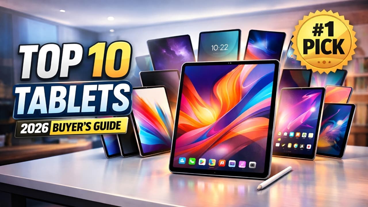 Top 10 Best Tablets of 2026 &mdash; Ultimate Buyer&rsquo;s Guide (iPad, Galaxy, Surface & Xiaomi)
