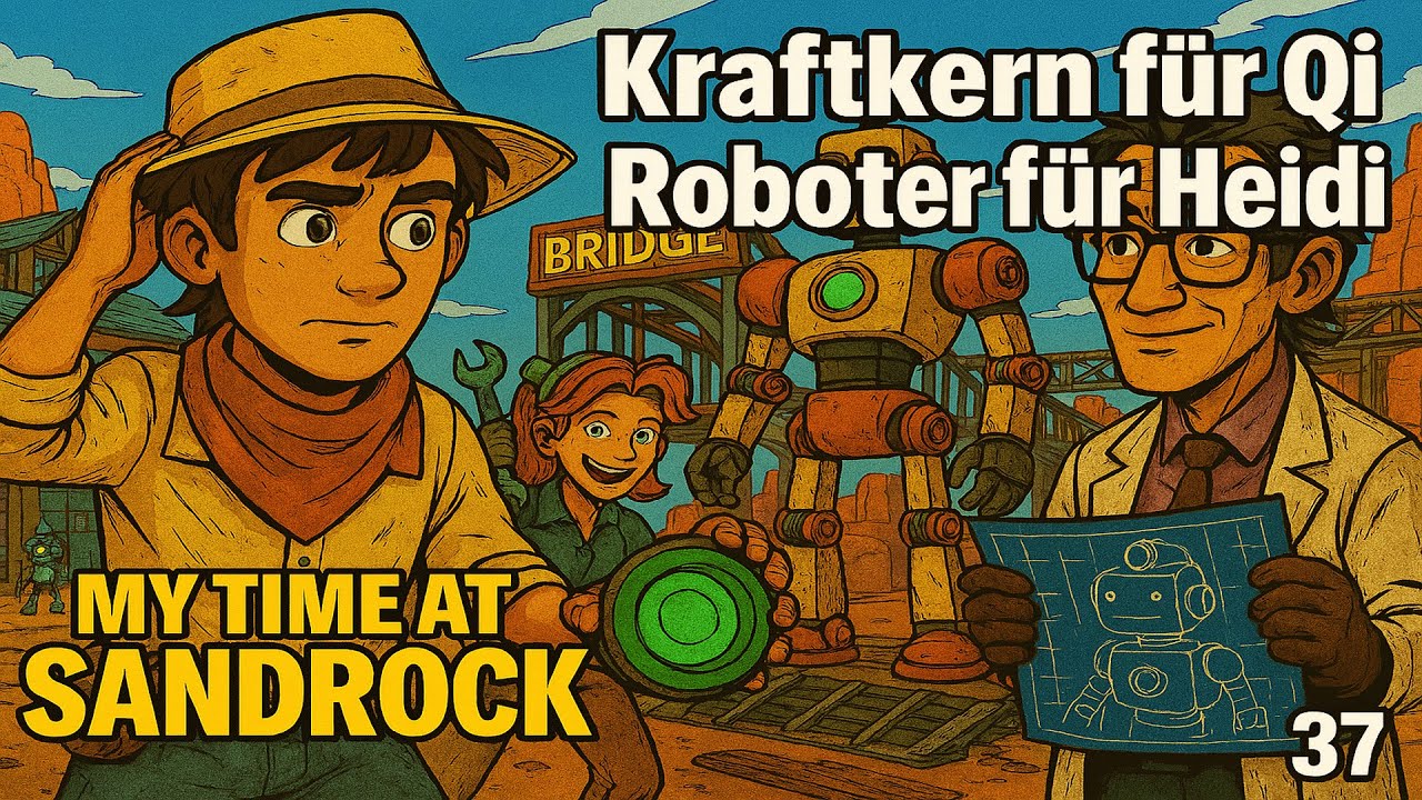 Kraftkern für Qi & letzter Brückenbau – My Time at Sandrock #37