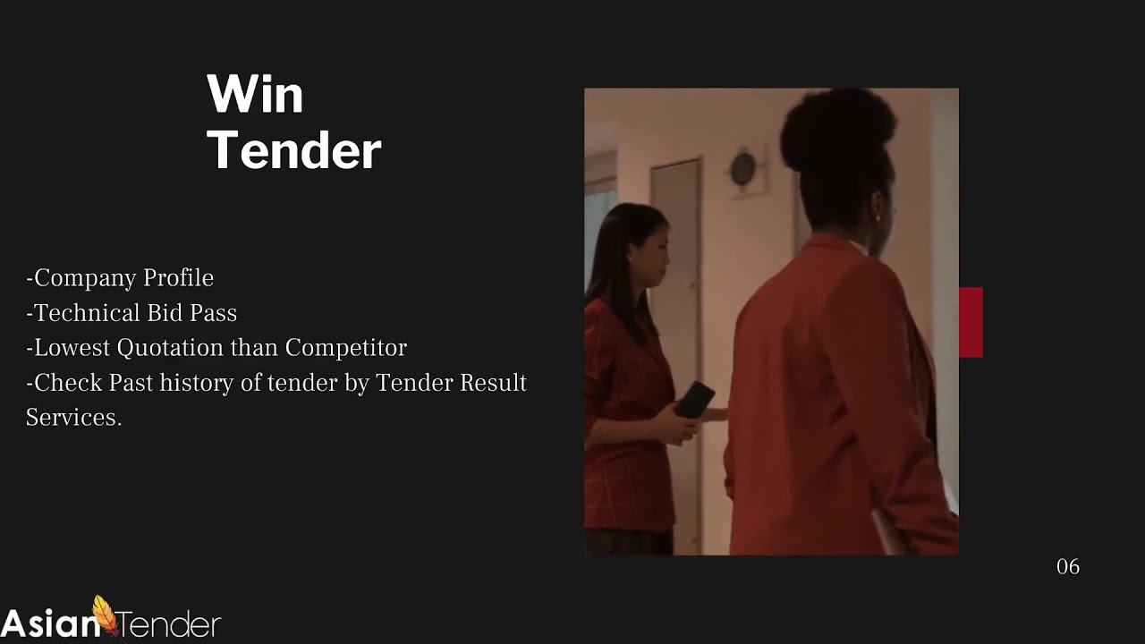 Asian Tender Info