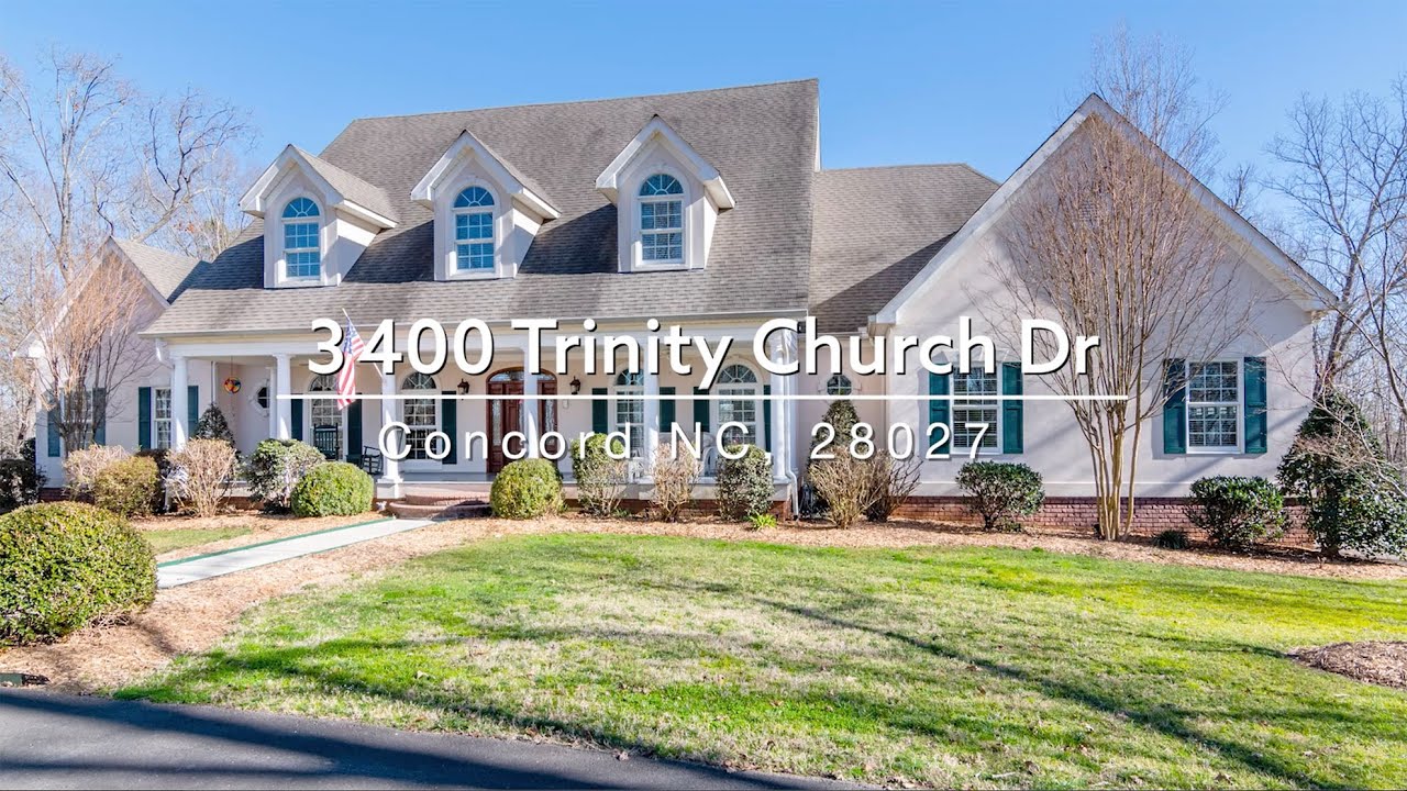 3400 Trinity Church Drive, Concord North Carolina